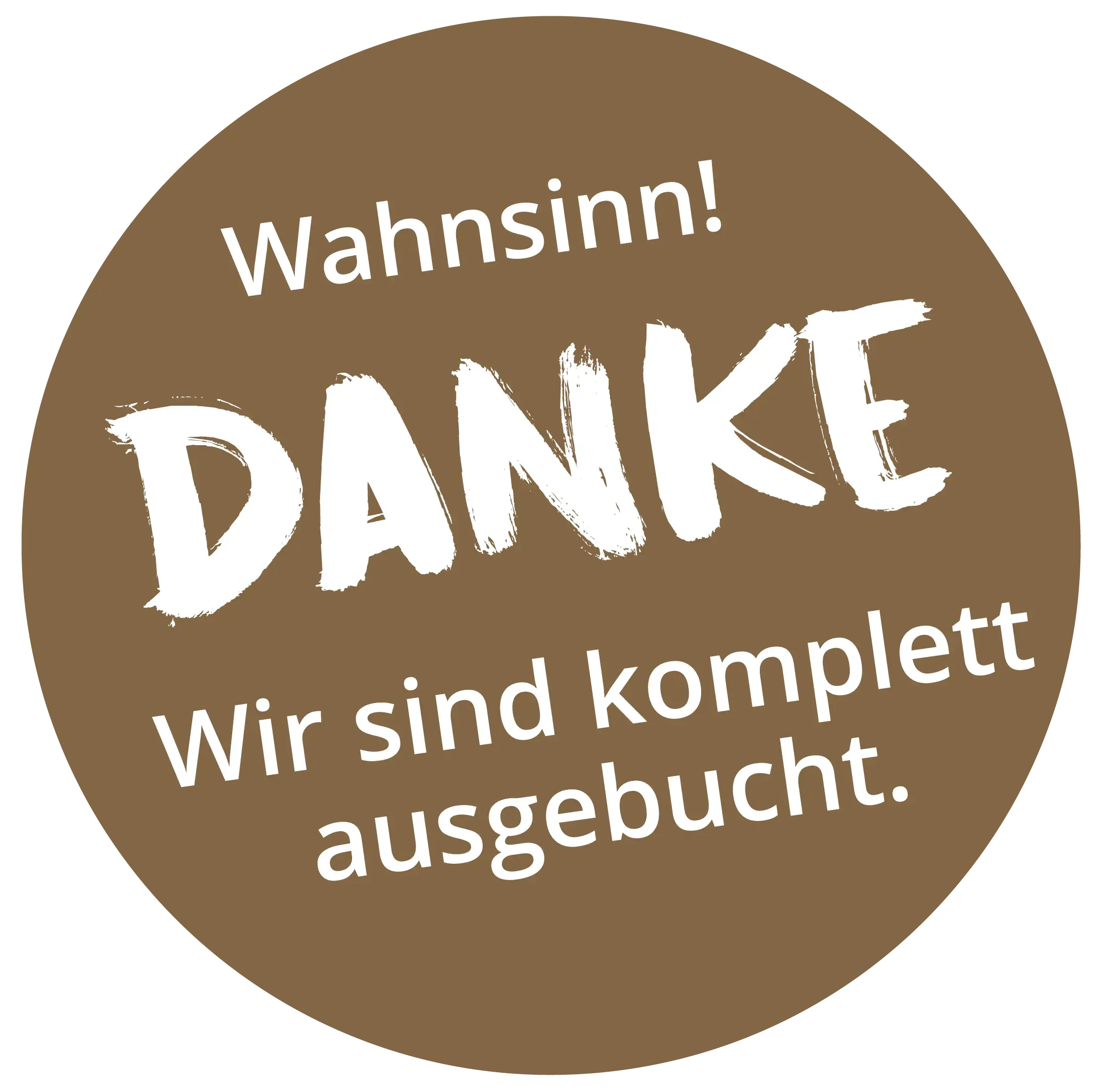 Ausgebucht